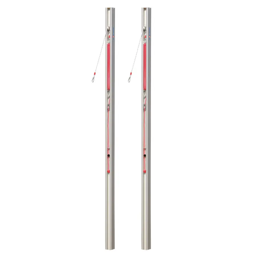 Volleyballstolper 80x80 mm Trinsestrammer | Skolesport 