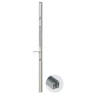 Volleyballstolper DVV 2 |  80x80 mm Strammes med sveiv | Kamper og turnering