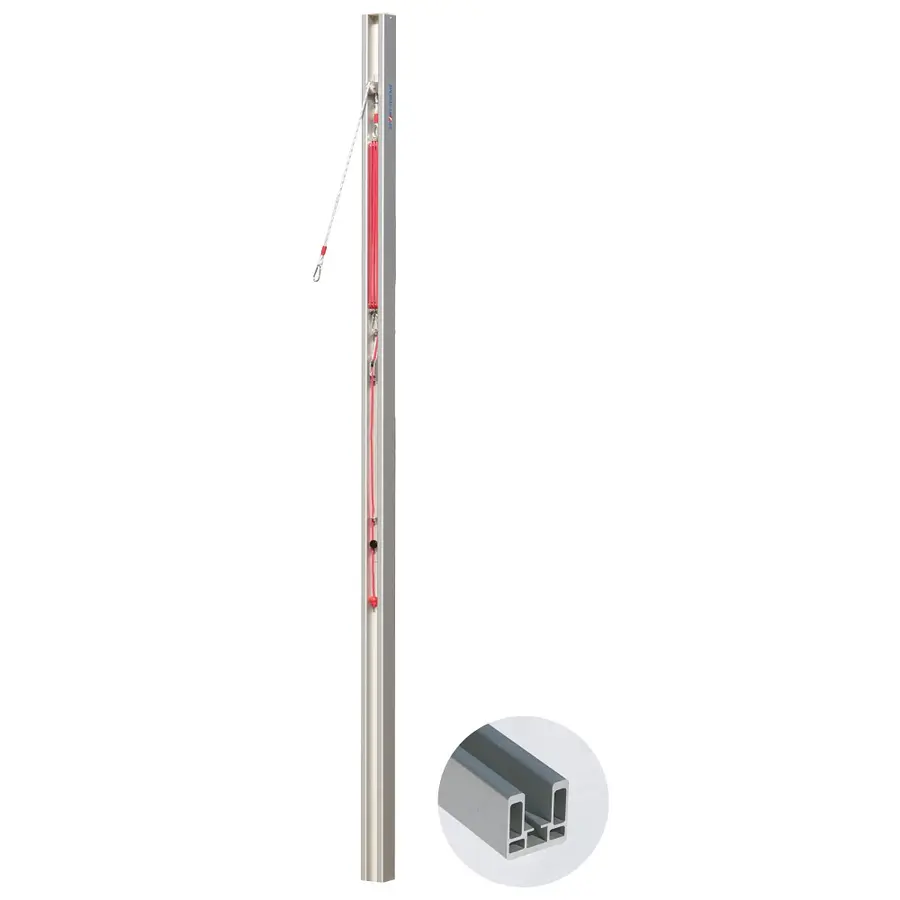 Volleyballstolper DVV 1 80x80 mm Trinsestrammer | Turnering 
