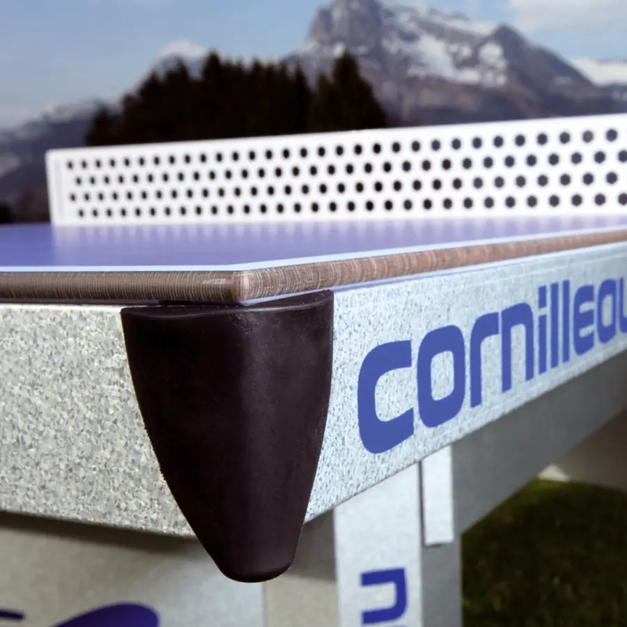 Bordtennisbord Cornilleau 510M Campus Blå | Utendørs | Med stålnett 