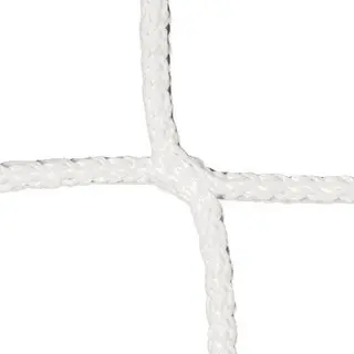 Nett håndball/fotballmål 3x2 m PES 80/100 | 4 mm | M100 | hvit