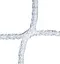 Nett 11'er fotballmål 750x250 cm 80/200 | 4 mm | M120 | hvit 