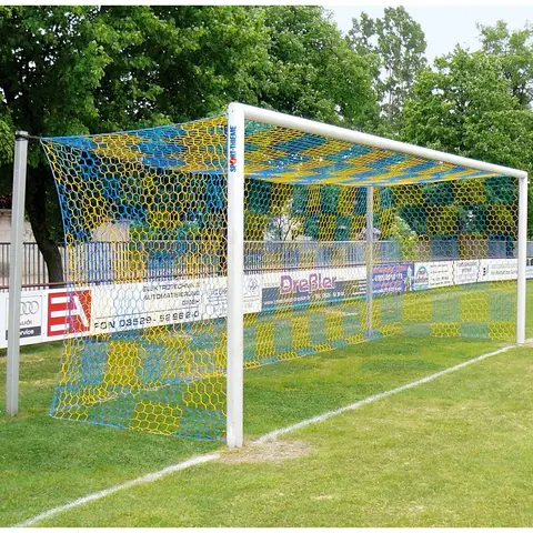Fotballmål 11er | 7,32 x 2,44 m| Stadion Oval profil | Hvitt 