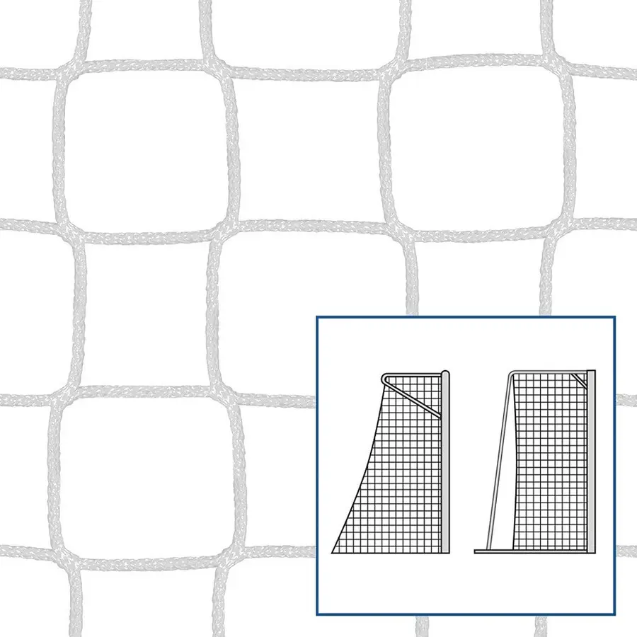 Nett håndball/fotballmål 3x2 m 80/100 | 4 mm | M100 | hvit 