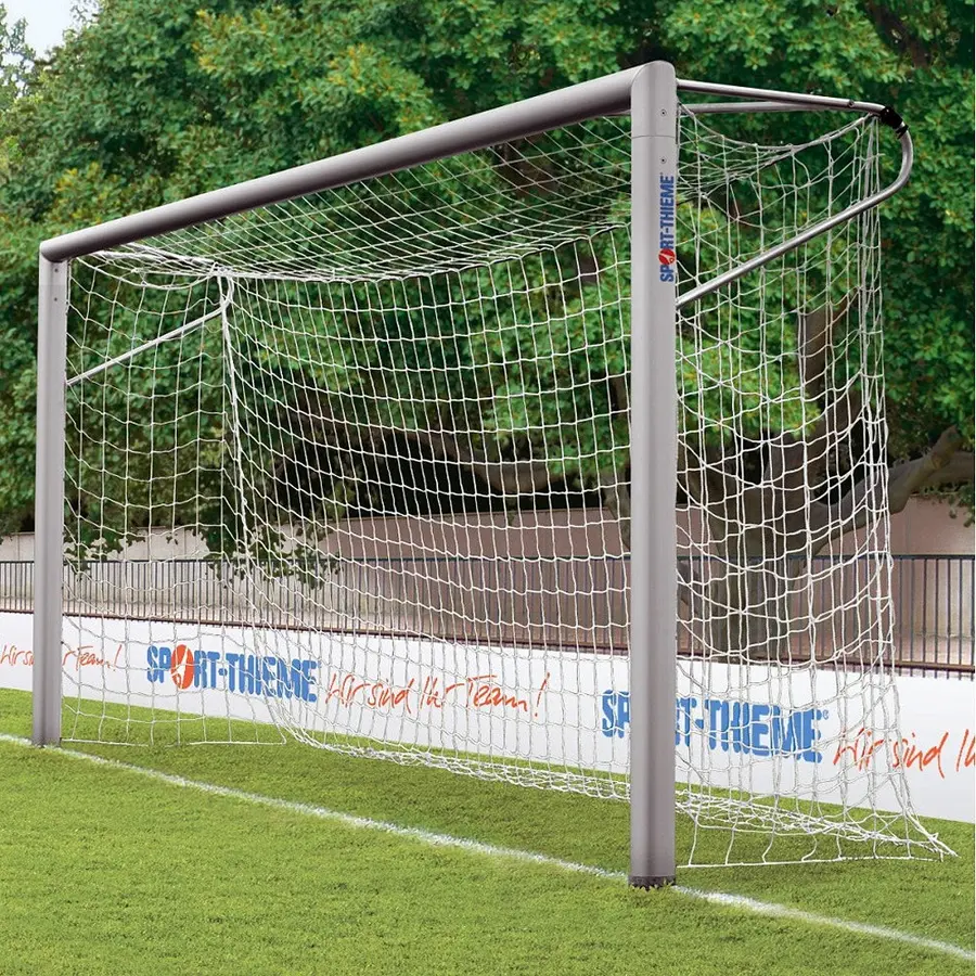 Fotballmål  7er | 5x2 m | M/bakkehylser Oval profil | Sveiset ramme 