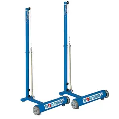 Badmintonstolper Sport-Thieme 2 stk | båndstrammer | transportable