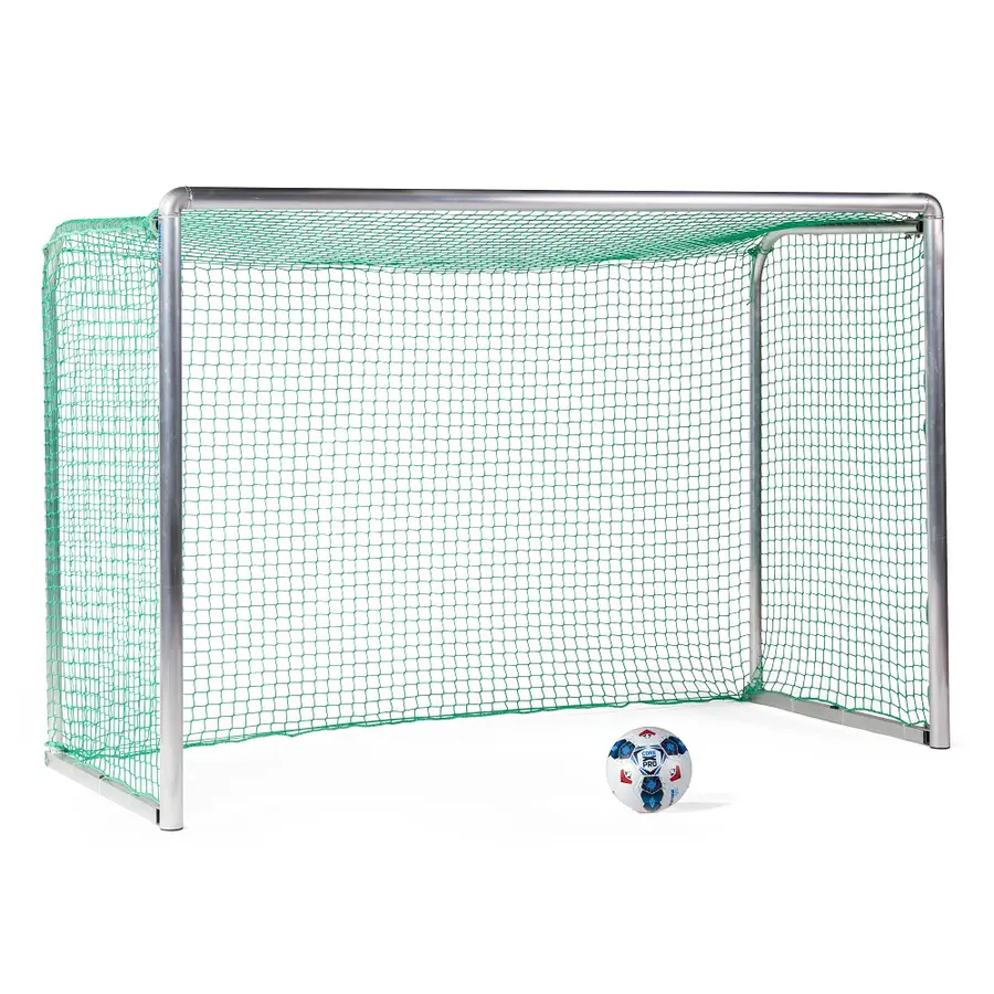 Minimål Protection foldbart 240x160 cm Alu fotballmål med runde hjørner | Grønn 