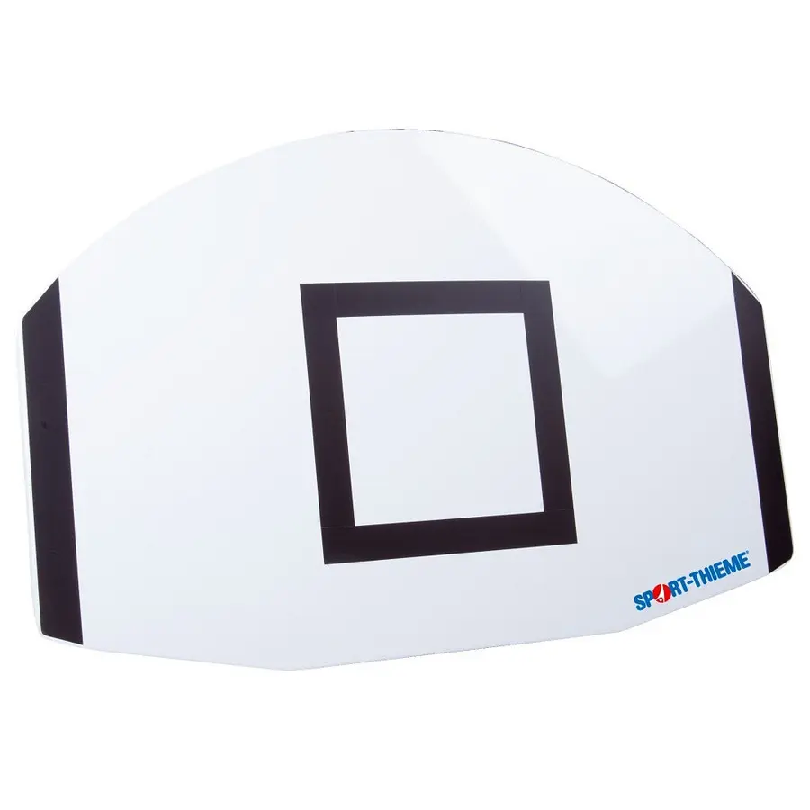 Basketballplate Street GFK 110x73 cm | Utendørs basketplate 