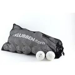 Innebandyballer Crater Unihoc | Hvit 50 matchballer i nettingbag