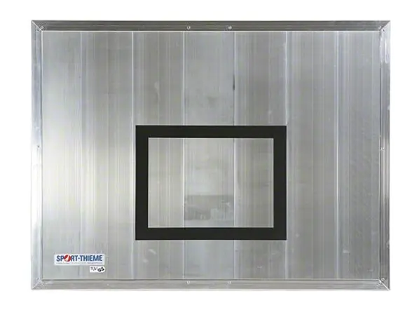 Basketballplate aluminium 120x90 cm | Utendørs 
