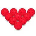 Innebandyballer Crater Unihoc | Rød 10 stk | Matchball | IFF