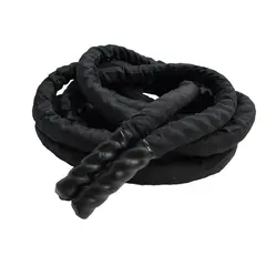 Battle rope med nylontrekk 10 m Tau med nylontrekk