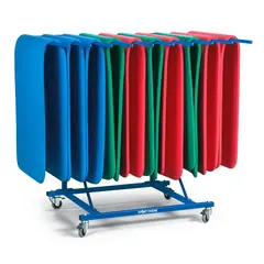 Oppbevaringsstativ til 20 matter 126x90x120 cm | Til 20 treningsmatter