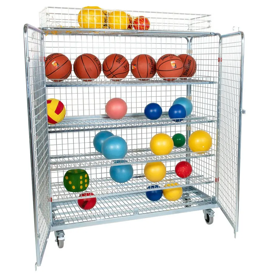 Transportogn Maxi med topp 150x170 cm Oppbevaring til baller og utstyr 