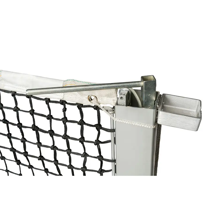 Tennisstolper aluminium 80x80mm profil Inkludert hylser 