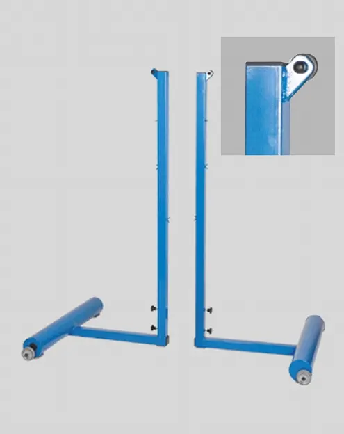 Badmintonstolper transportable 2 stk | Ideell til skole og fritidsbruk 