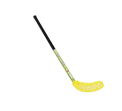 Innebandykølle Kids Maxi 80 cm Gul Rett blad
