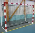 Håndballmål 3x2m Competition sett 2 stk | fast nettb. m/nett &amp; fangnett