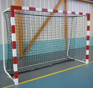 Håndballmål 3x2m Competition sett 2 stk | fast nettb. m/nett &amp; fangnett