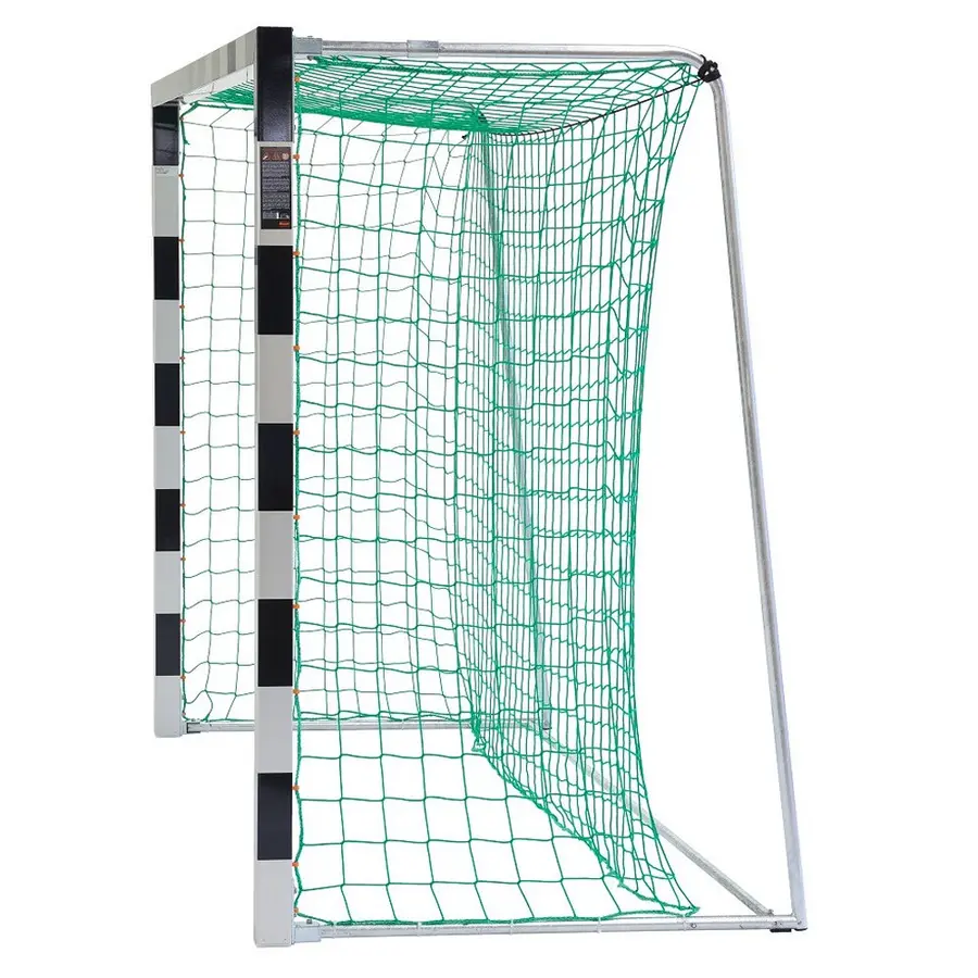Håndballmål 3x2m rød/sølv 2 stk | foldbare nettbøyler 