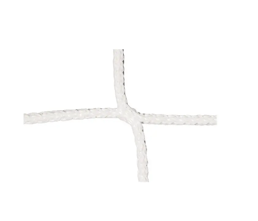 Nett 7'er fotballmål 5x2 m 80/150 | 4 mm | M120 | hvit 