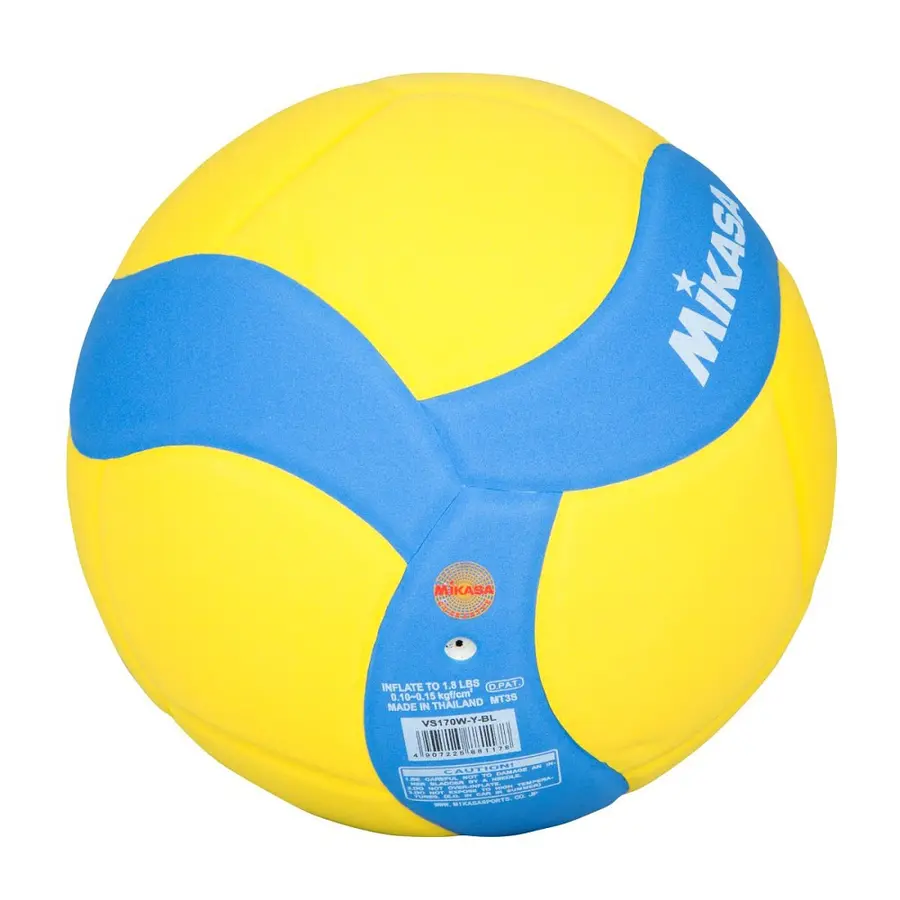 Volleyball Mikasa VS170W | Blå Str. 5 | Myk og lett | 6-10 år 