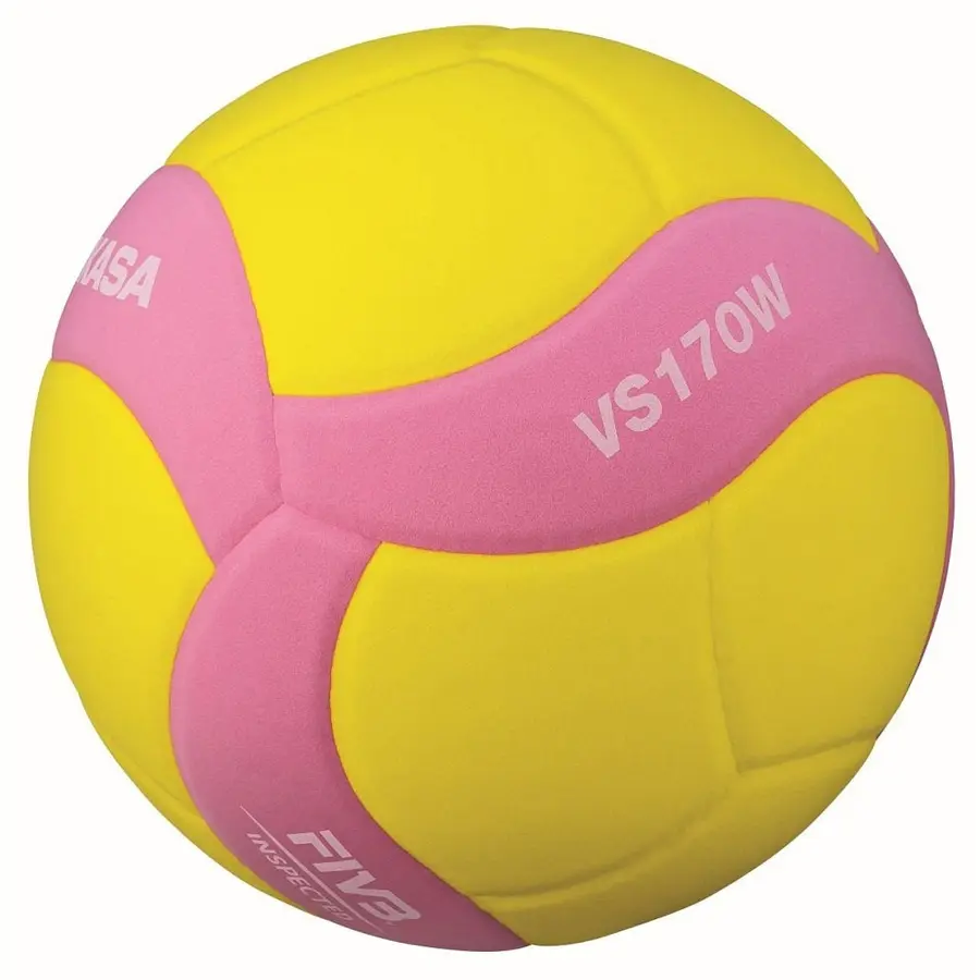 Volleyball Mikasa VS170W | Rosa Str. 5 | Myk og lett | 6-10 år 