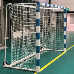 Håndballmål 3x2m veltsikkert m/hjul 1 stk | m/ nett &amp; fangnett
