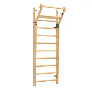 Ribbevegg NOHrD® 230x80 cm 1 seksjon | Avstand 17,7 cm | Eik