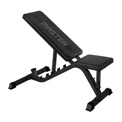 Treningsbenk Black Justerbar Maks 200 kg