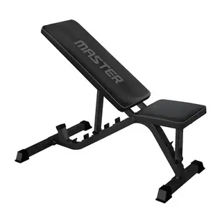 Treningsbenk Black Justerbar Maks 200 kg