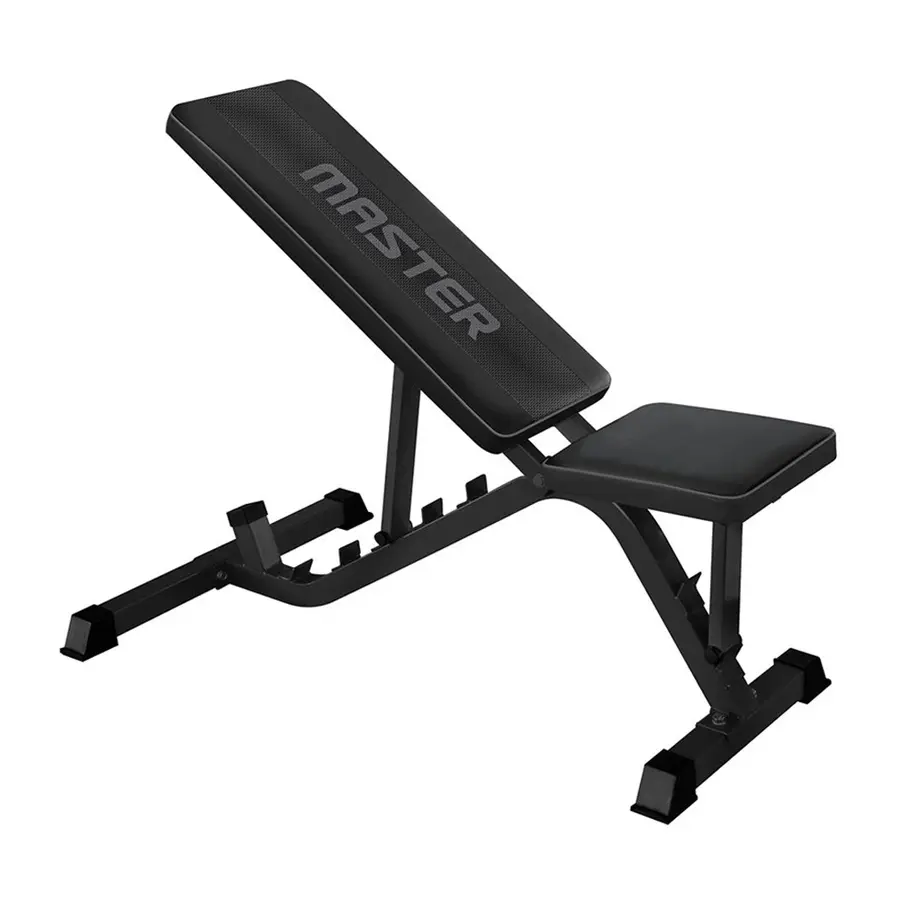 Treningsbenk Black Justerbar Maks 200 kg 