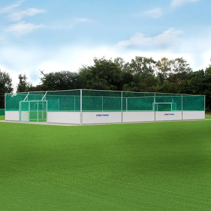 Arena Pro Multibane 10 x 7 meter Robust ballbinge med integrerte mål 