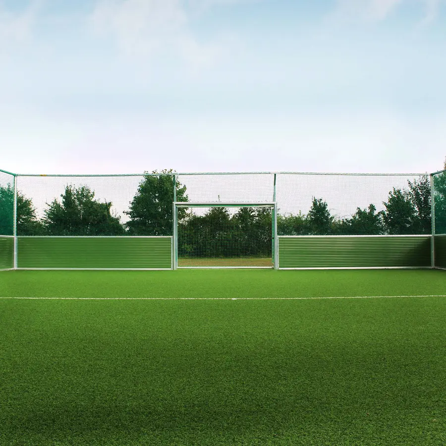 Arena Pro Multibane 10 x 7 meter Robust ballbinge med integrerte mål 