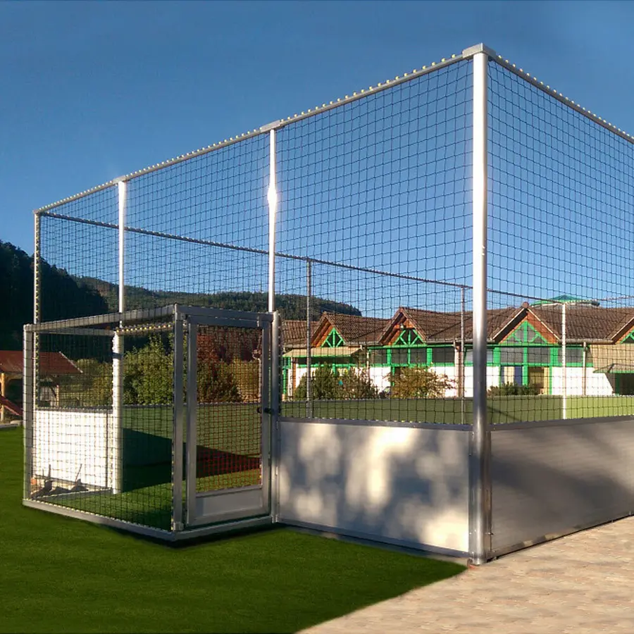 Arena Pro Multibane 10 x 7 meter Robust ballbinge med integrerte mål 