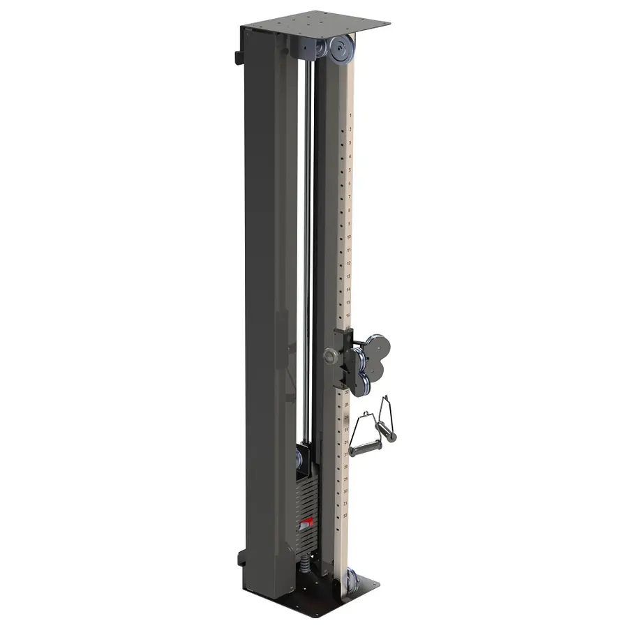 Pulley Trainer Sport med plate Trekkapparat | 60 kg (12x5 kg ) 