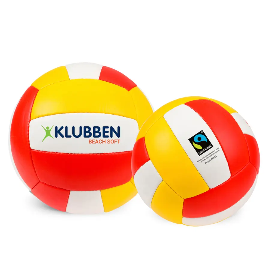 Sandvolleyball Beach Soft Fairtrade Beachvolleyball til fritid og lek 