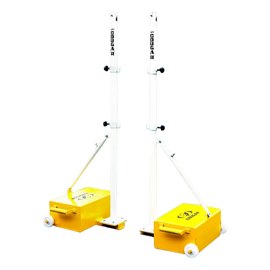 Badmintonstolper transportable 2 stk | Ideell til skole og fritidsbruk 
