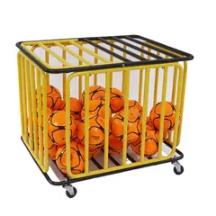 Klubben Ballvogn 102x80x76 cm Oppbevaring med lokk og lås
