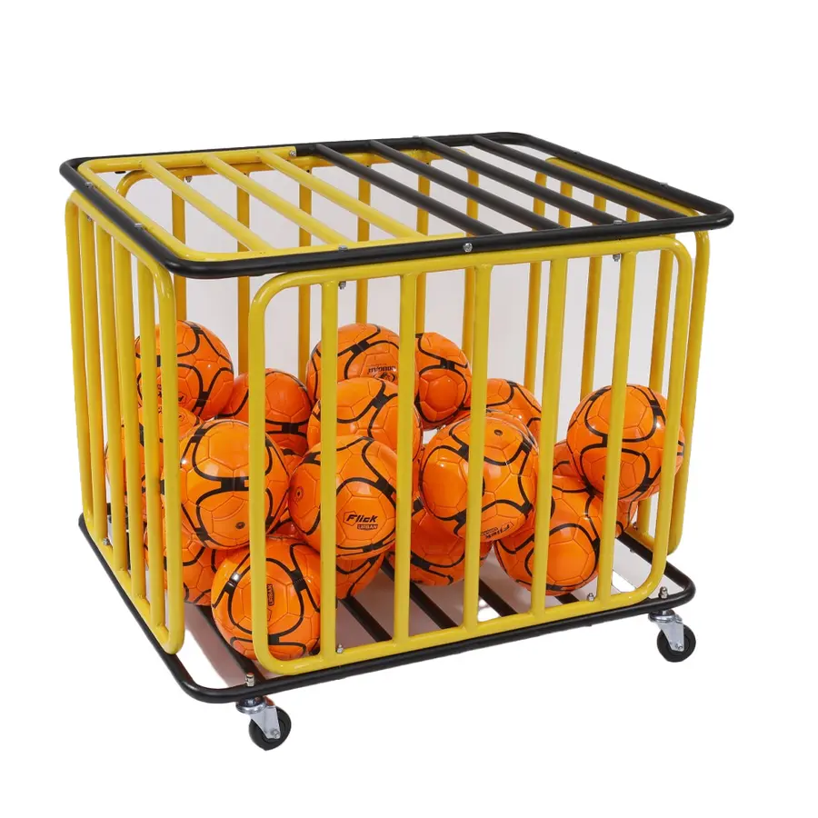 Klubben Ballvogn 102x80x76 cm Oppbevaring med lokk og lås 
