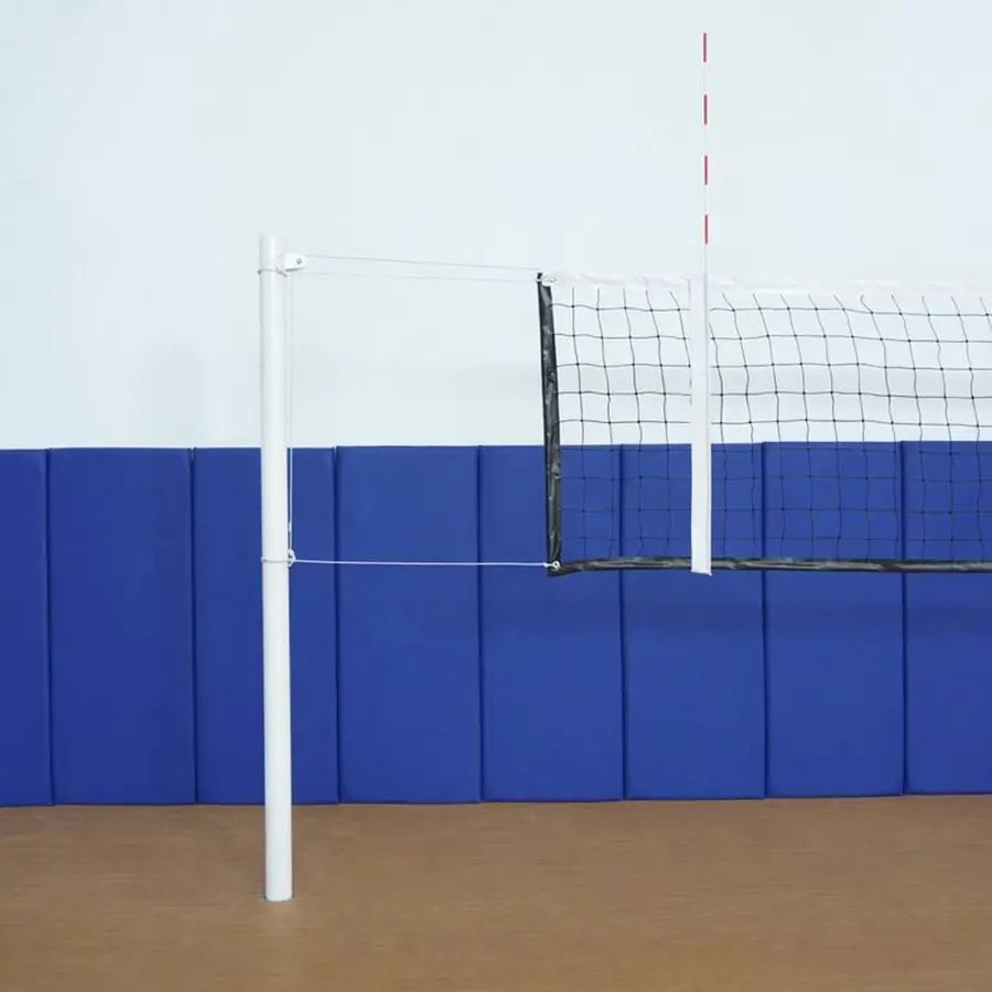 Sandvolleyballstolper med nett Justerbar høyde | Bakkehylser 