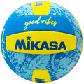 Sandvolleyball Mikasa Good Vibes Blå/Gul | Beachvolley | Trening og lek