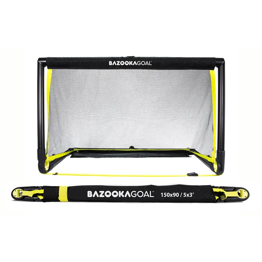 BazookaGoal XXL | 180X90 cm Pop up-mål for proffene / Sammenleggbart 