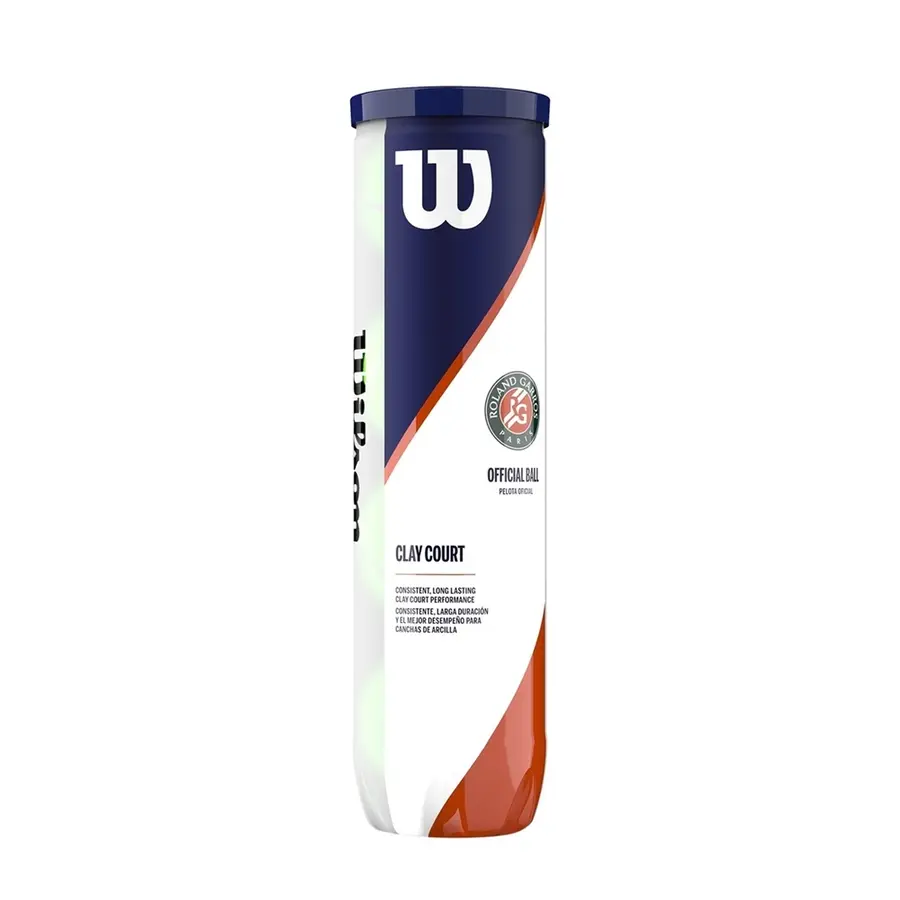 Tennisballer Wilson Roland Garros Clay 4 stykk | Konkurranse og trening 