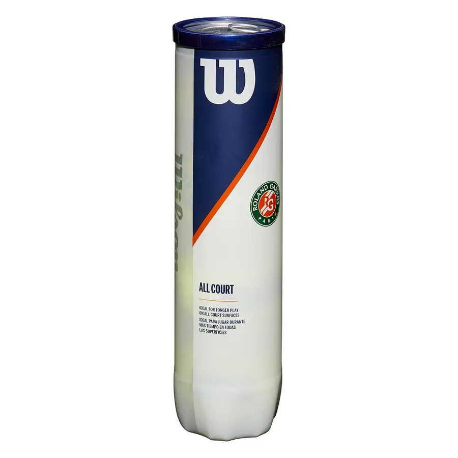 Tennisballer Wilson Roland Garros All 4 stykk | Konkurranse og trening 