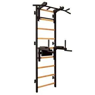 Ribbevegg BenchK 732B Svart Avtakbar pull-up| Høydejusterbar dip bar