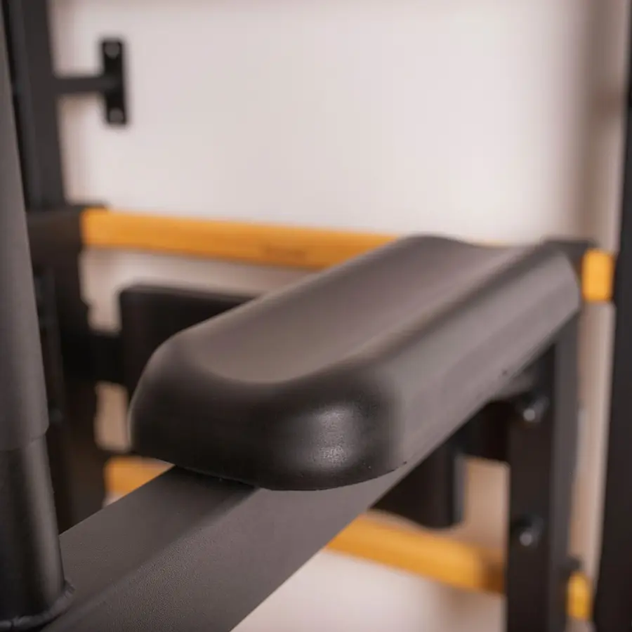 Ribbevegg BenchK 732B Svart Avtakbar pull-up| Høydejusterbar dip bar 