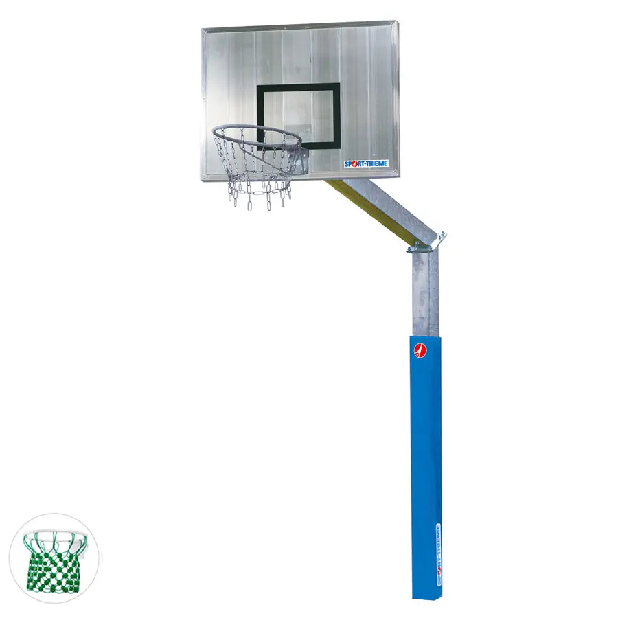 Basketballstativ Fair Play 2.0 120x90 cm | Herculesnett | Fast kurv 
