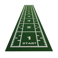 Sprintbane Premium Grønn Sprinttrack | 10,4 x 1,33 m