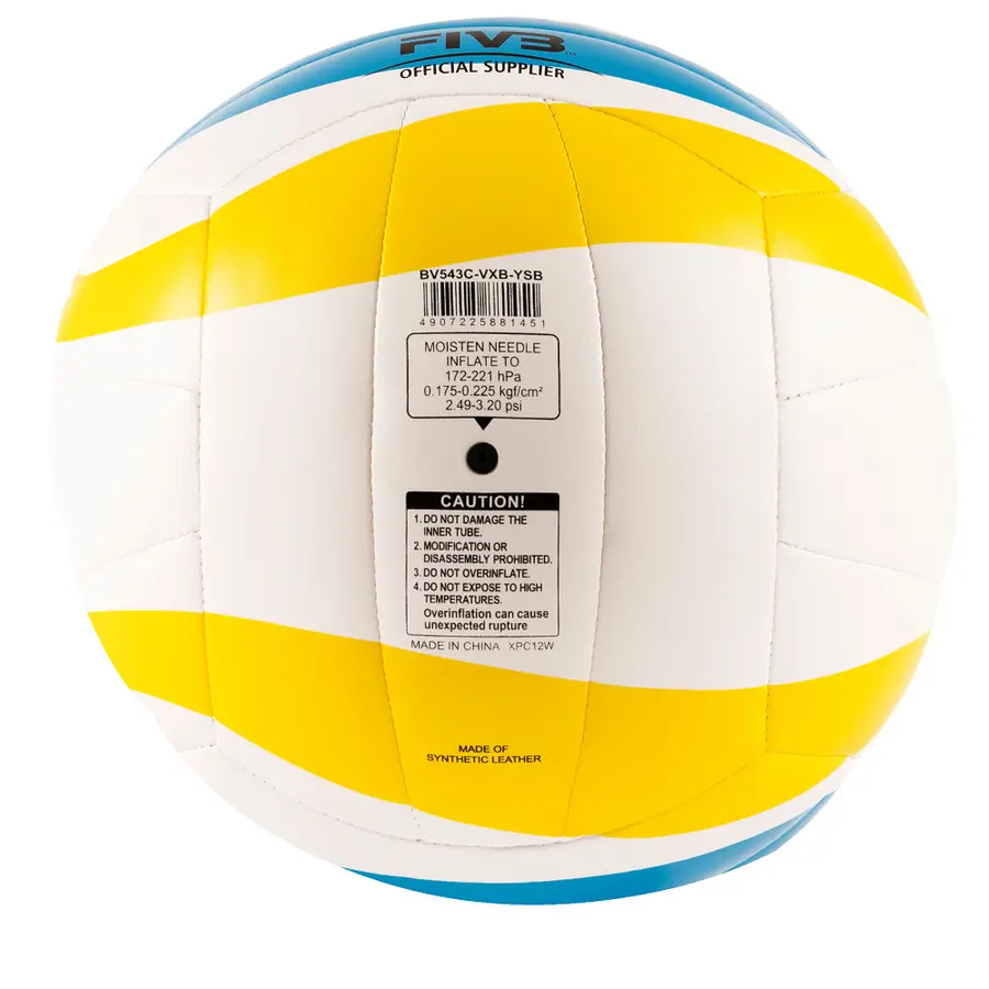 Sandvolleyball Mikasa BV543C-VXB-YSB Beachvolley | Hobby og trening 